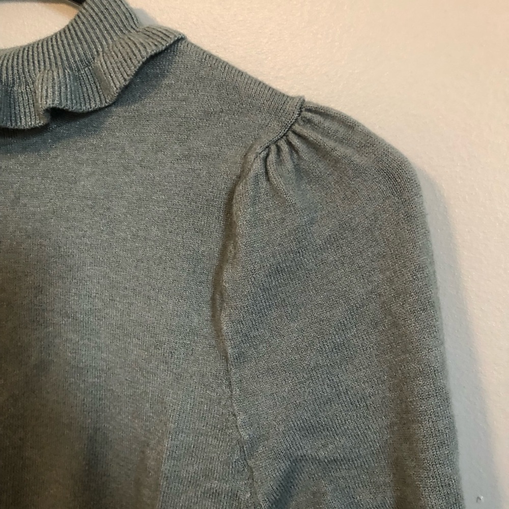 Small Sweater with scalloped detailing